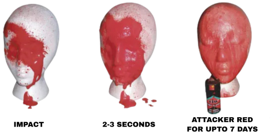 Smurfen Spray — Legale Peperspray — Image 2